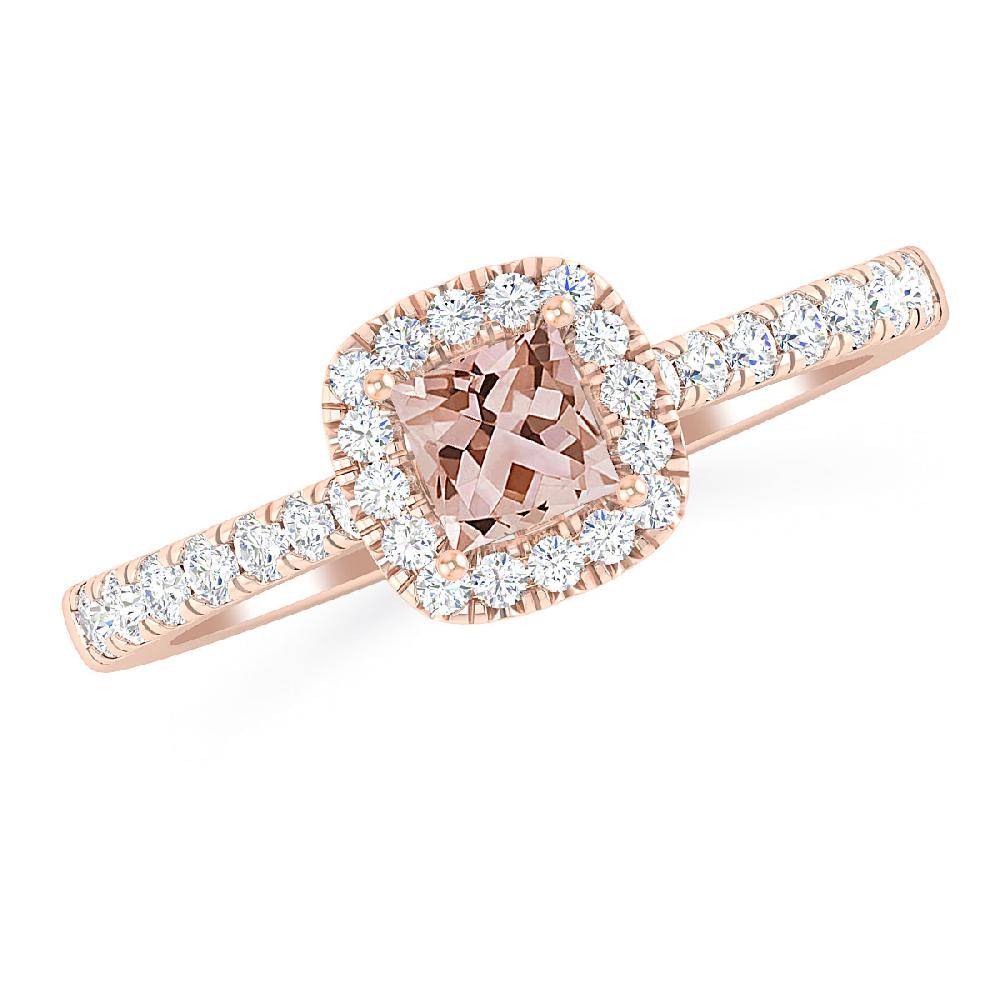 Rose Gold - Morganite