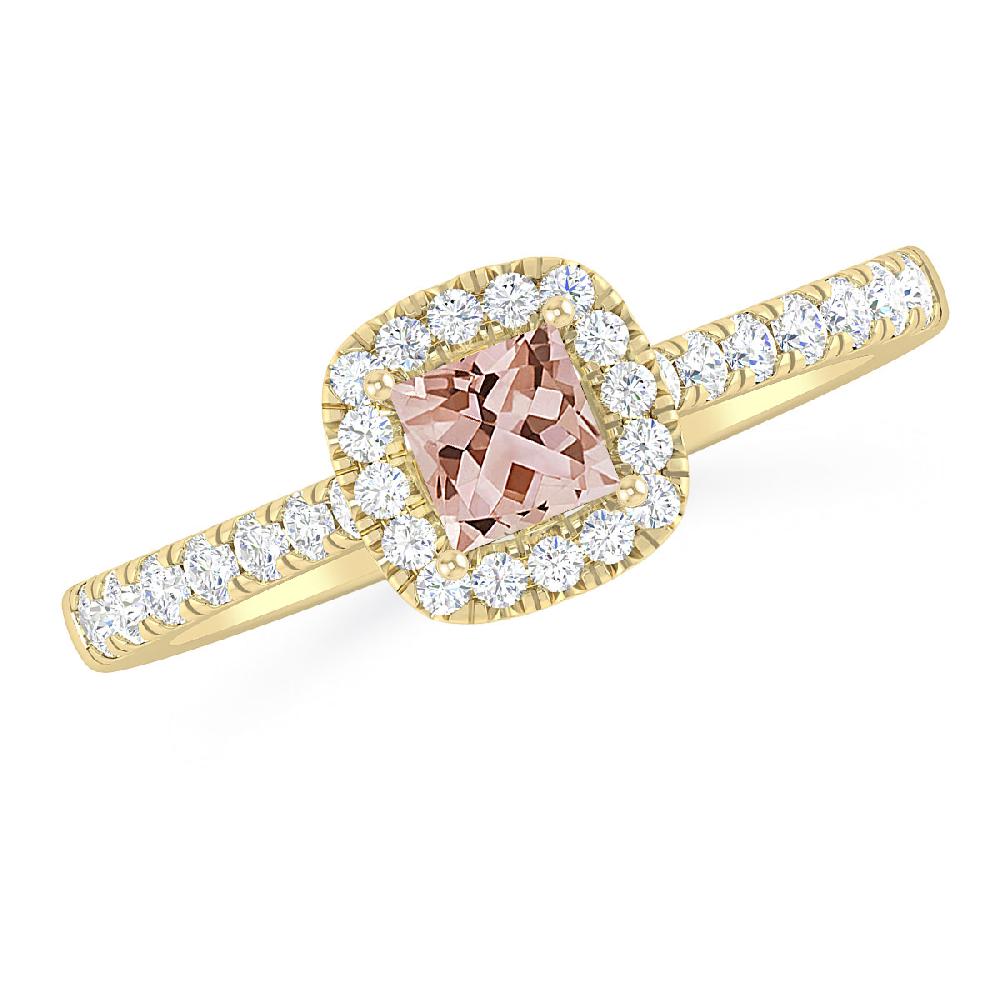 Yellow Gold - Morganite