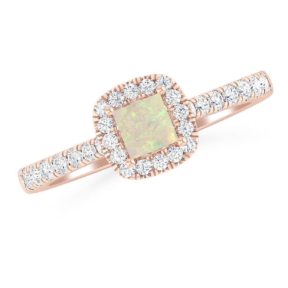 Rose Gold - Opal