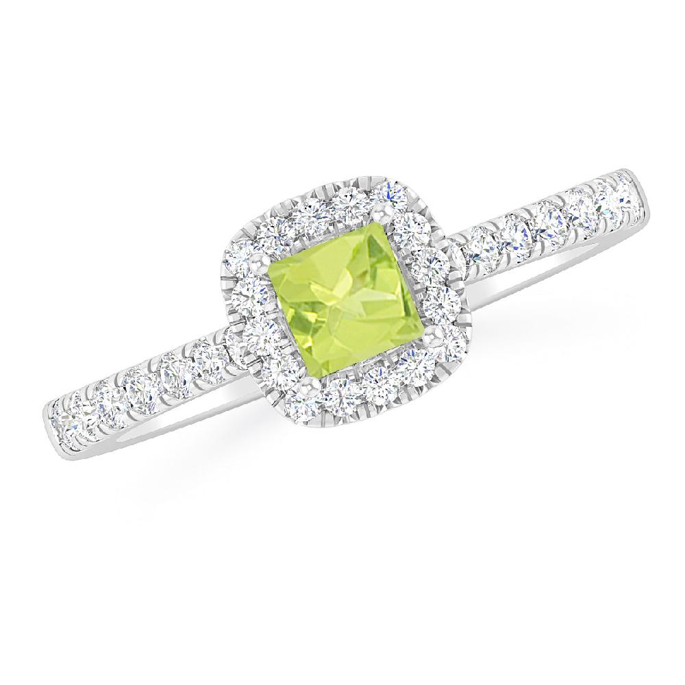 White Gold - Peridot