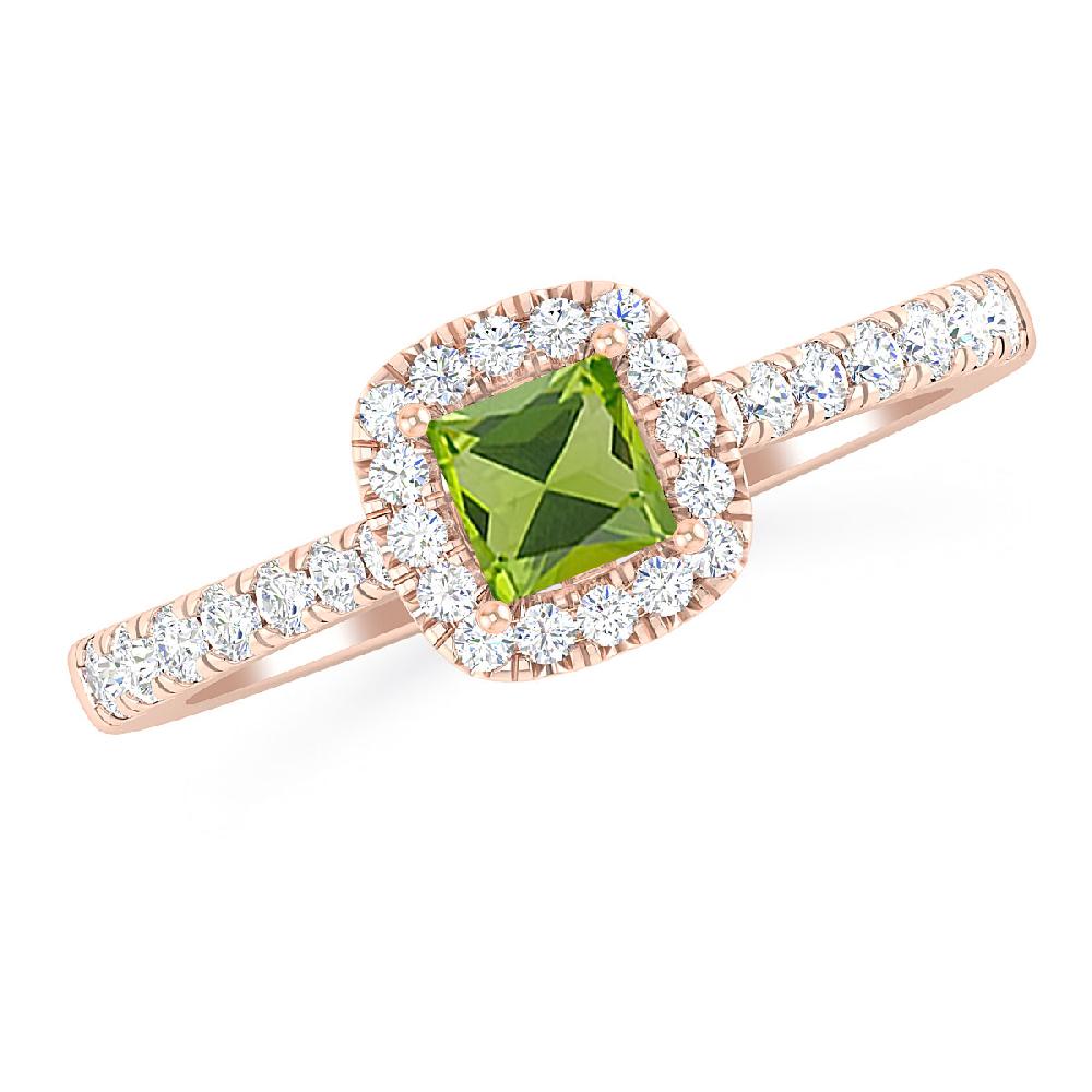 Rose Gold - Peridot