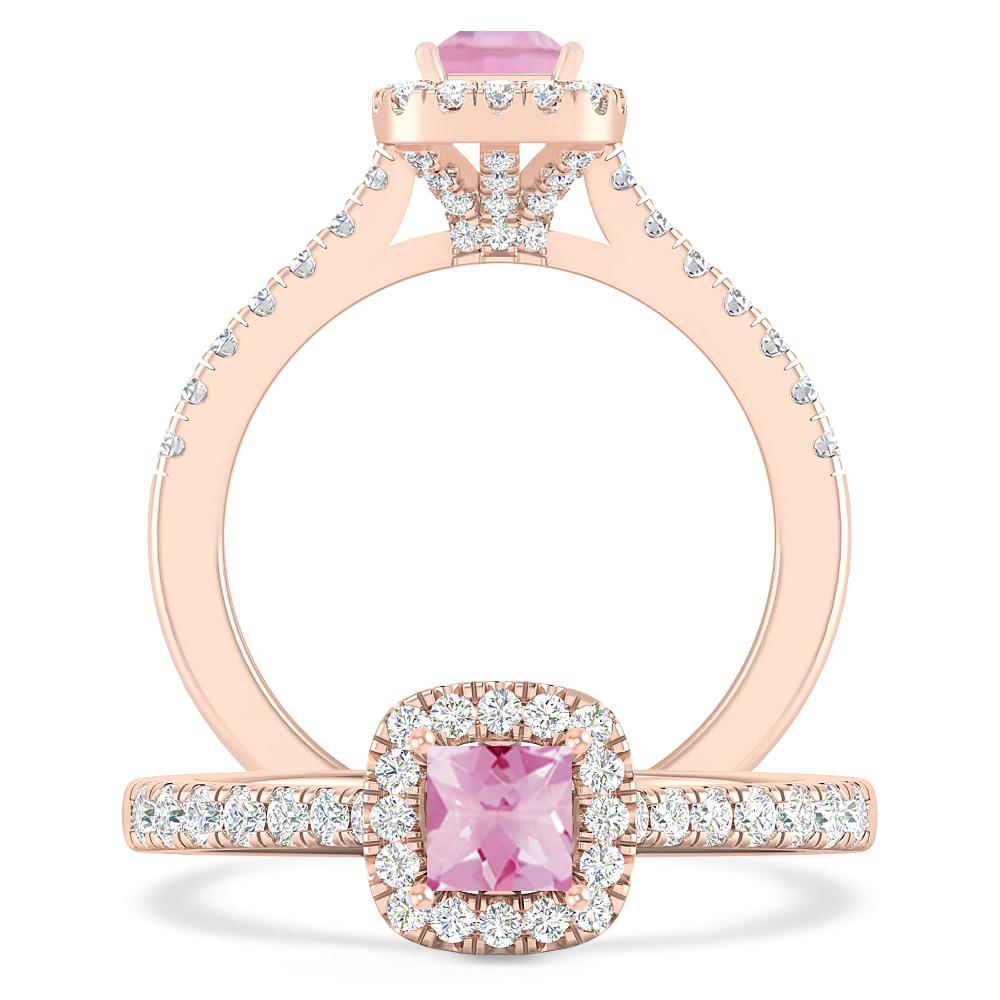 Rose Gold - Pink Tourmaline