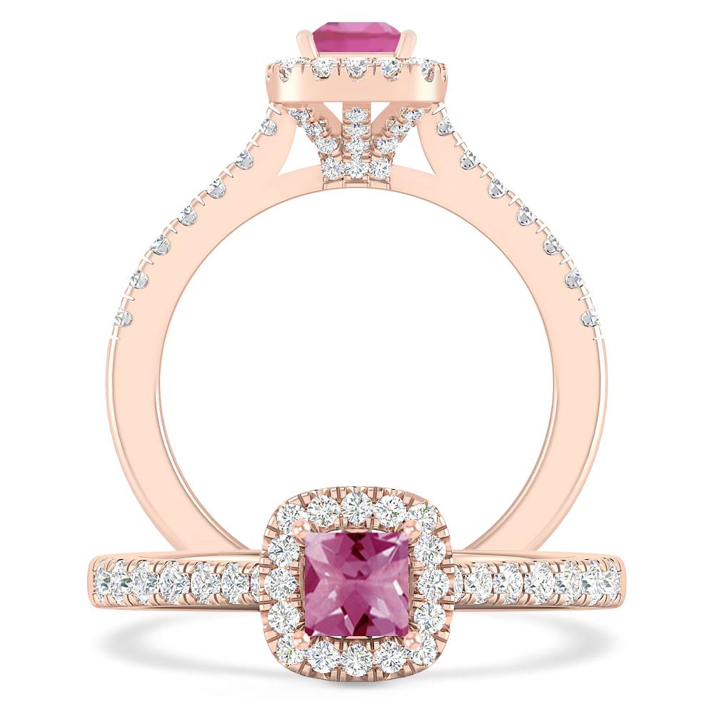 Rose Gold - Pink Tourmaline