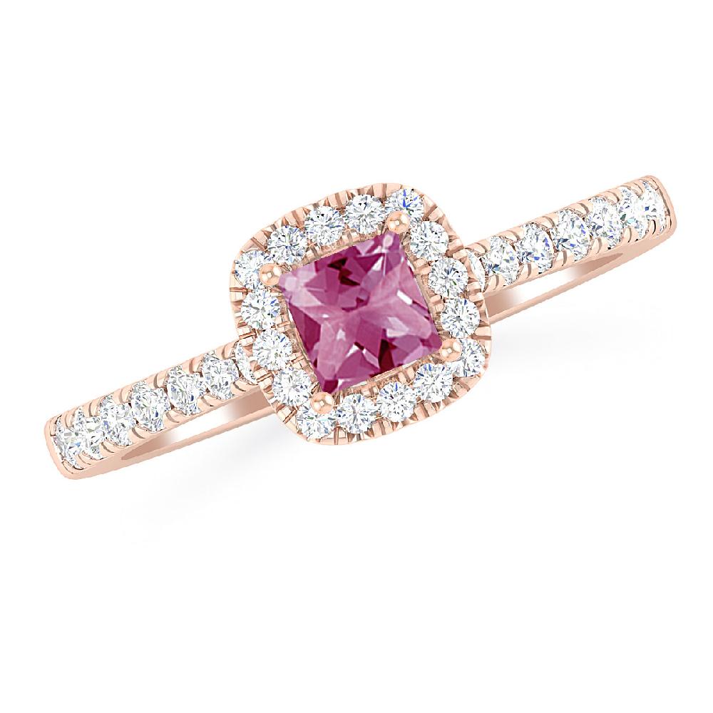 Rose Gold - Pink Tourmaline