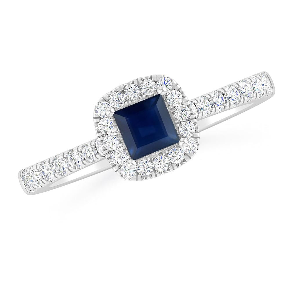 White Gold - Sapphire