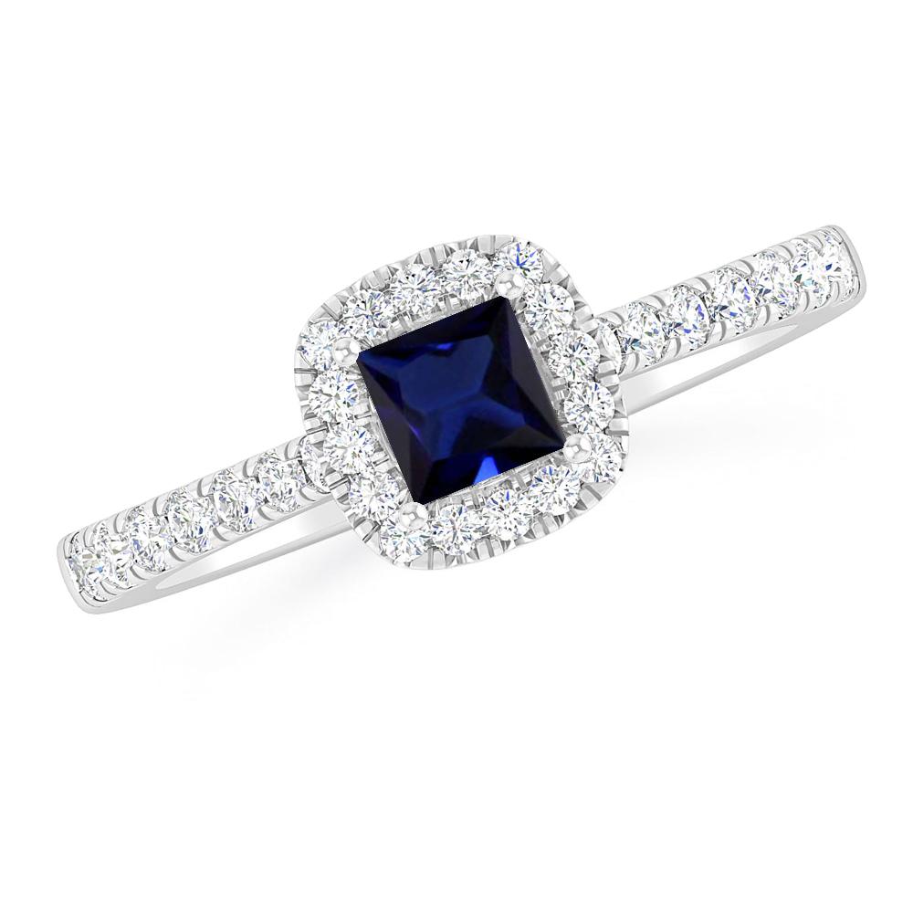 White Gold - Sapphire