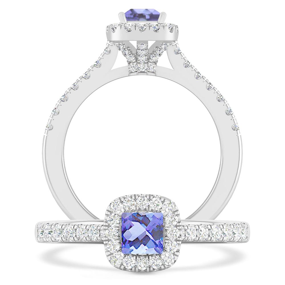 White Gold - Tanzanite