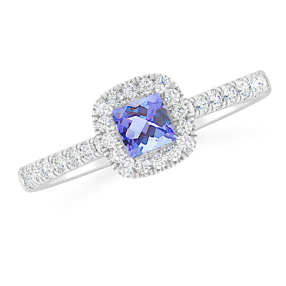 White Gold - Tanzanite