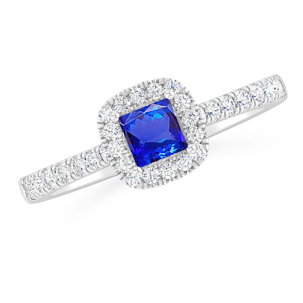 White Gold - Tanzanite