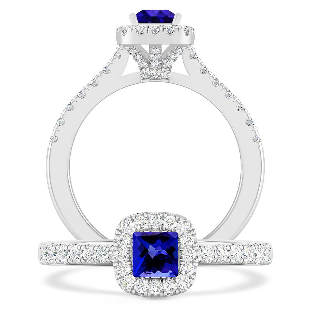 White Gold - Tanzanite