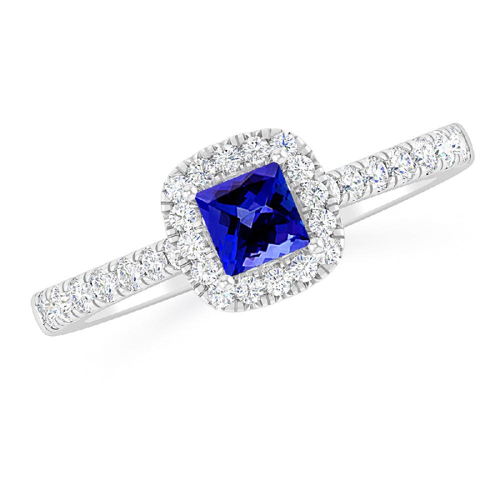 White Gold - Tanzanite