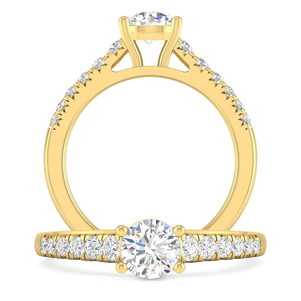 Yellow Gold - Diamond