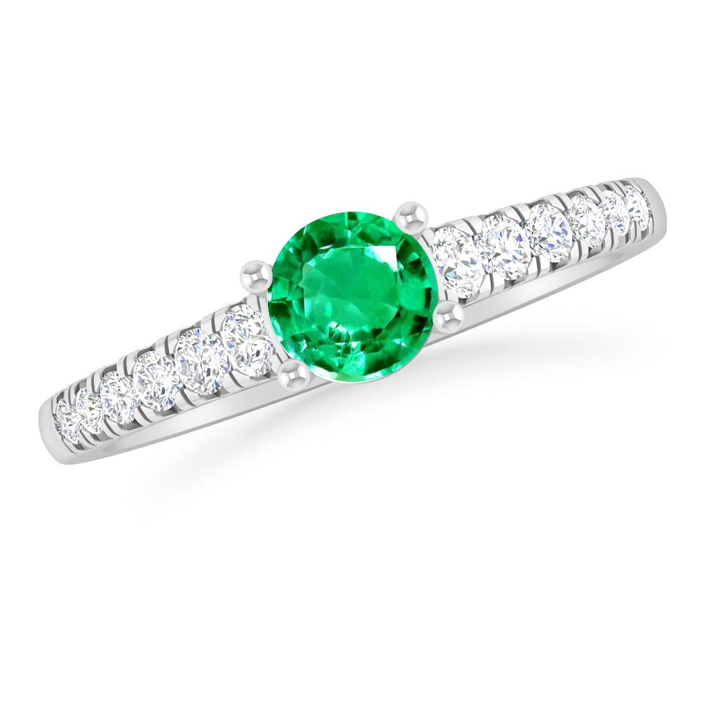 White Gold - Emerald