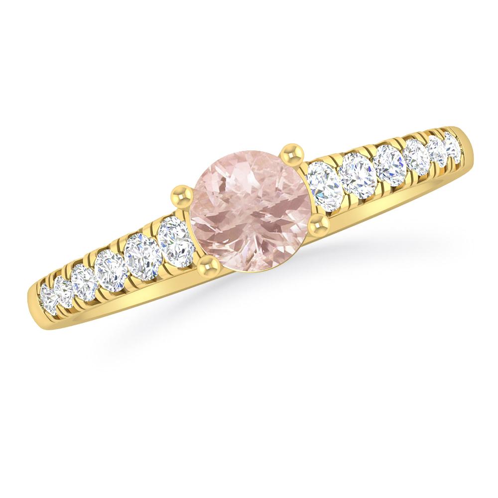 Yellow Gold - Morganite