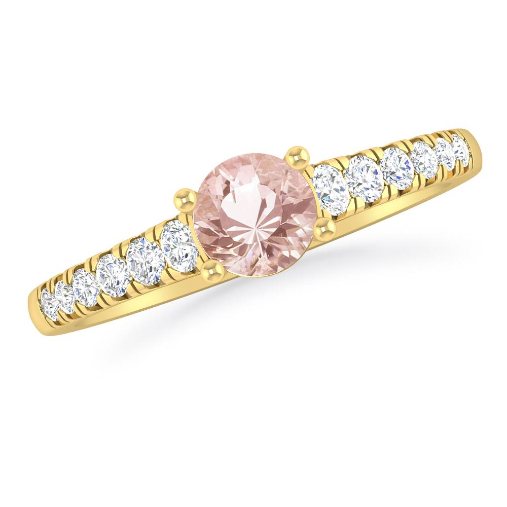 Yellow Gold - Morganite