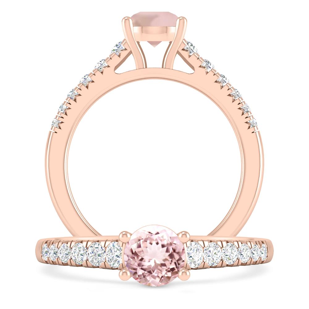 Rose Gold - Morganite