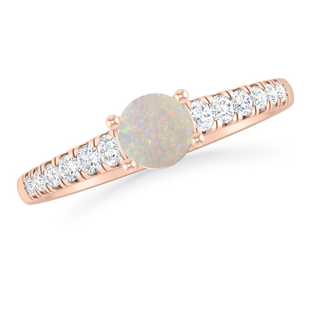 Rose Gold - Opal