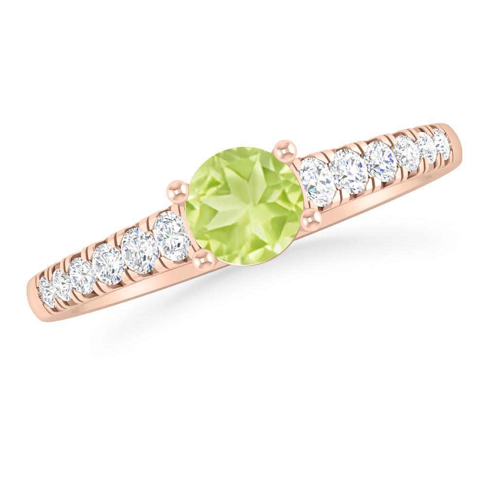 Rose Gold - Peridot