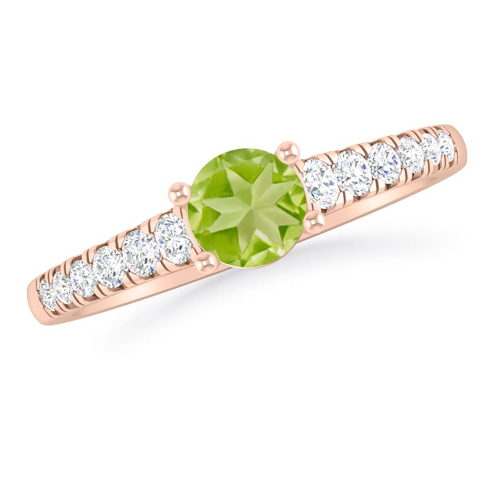 Rose Gold - Peridot