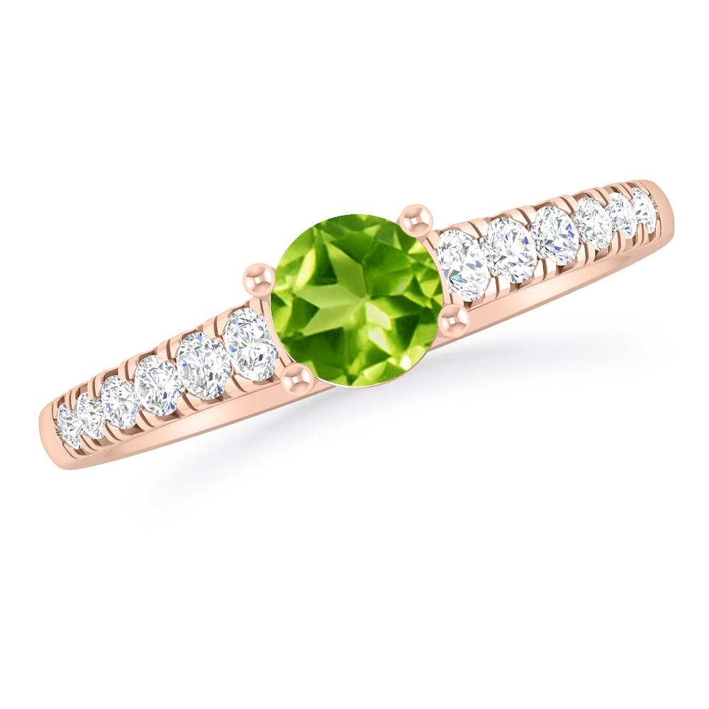 Rose Gold - Peridot