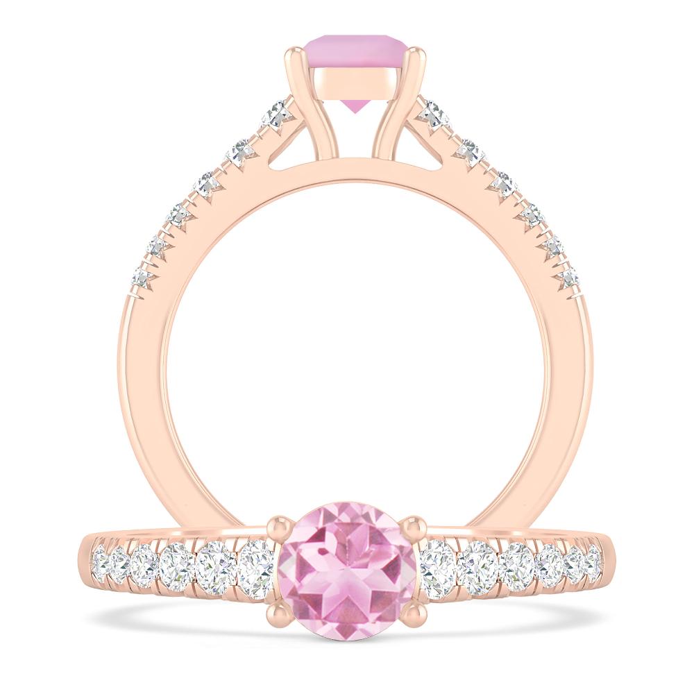 Rose Gold - Pink Tourmaline