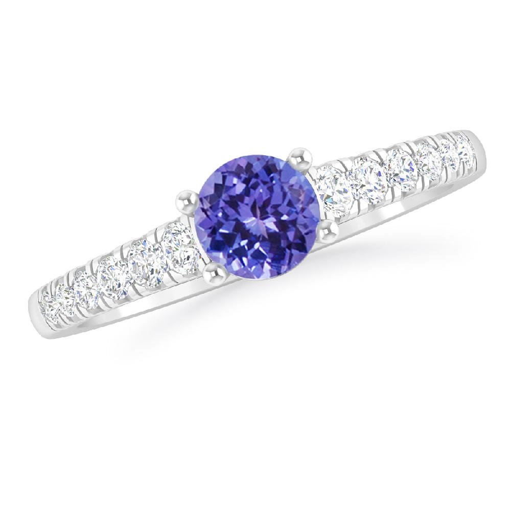 White Gold - Tanzanite