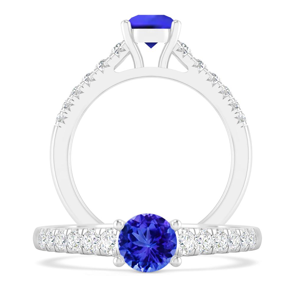 White Gold - Tanzanite