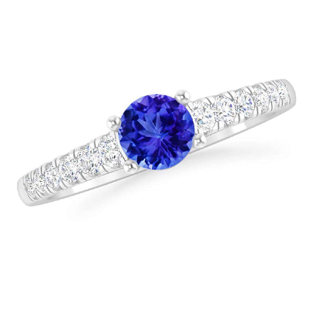 White Gold - Tanzanite