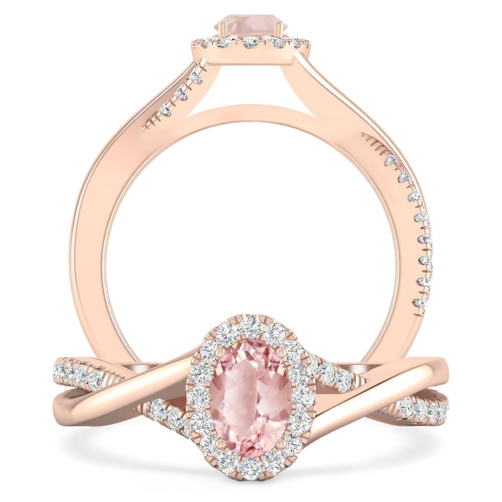 Rose Gold - Morganite