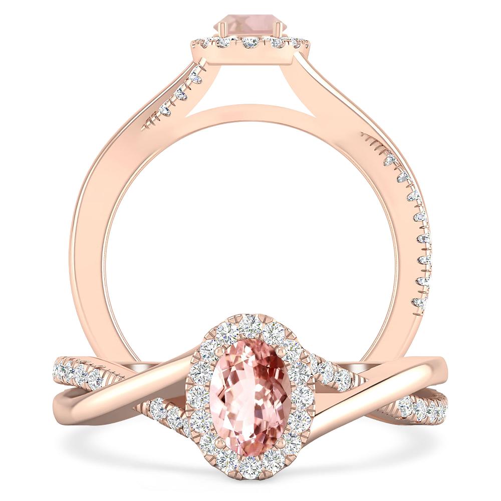 Rose Gold - Morganite