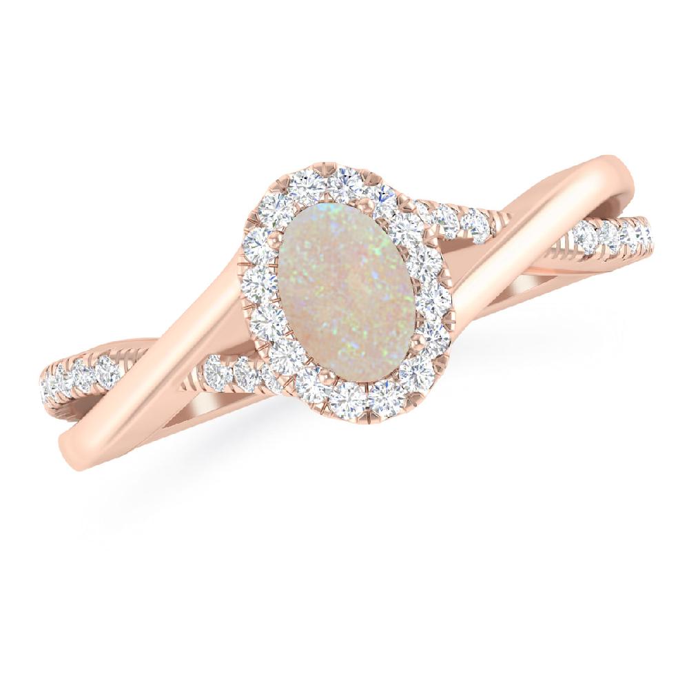 Rose Gold - Opal