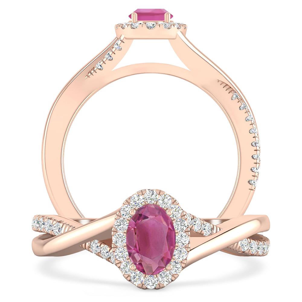 Rose Gold - Pink Tourmaline