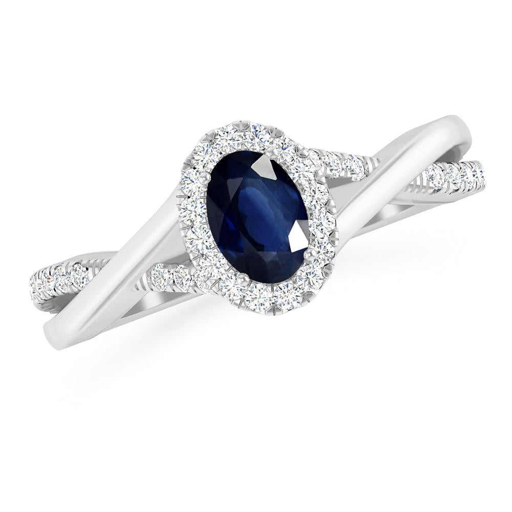 White Gold - Sapphire