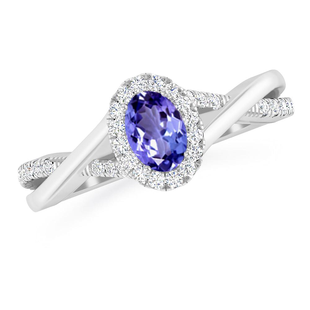 White Gold - Tanzanite