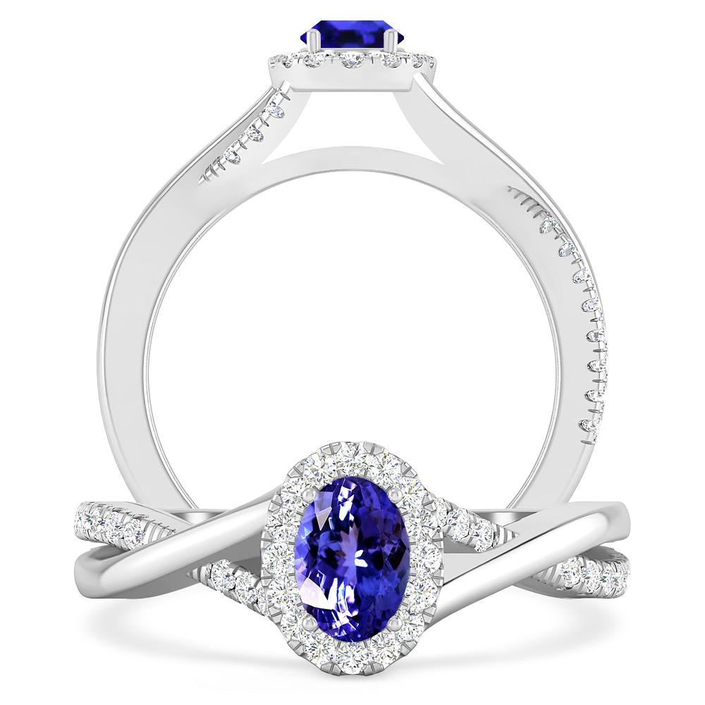 White Gold - Tanzanite