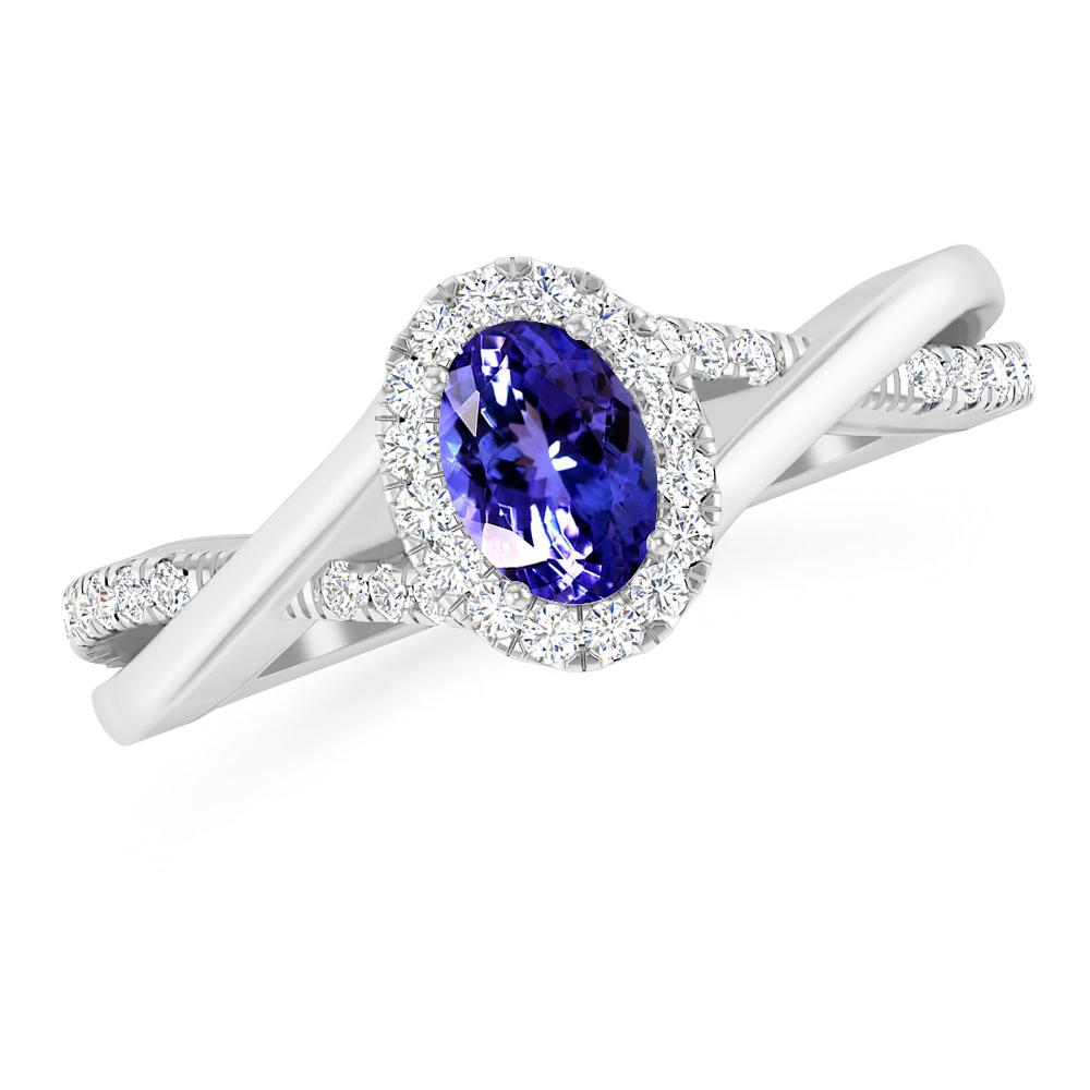 White Gold - Tanzanite