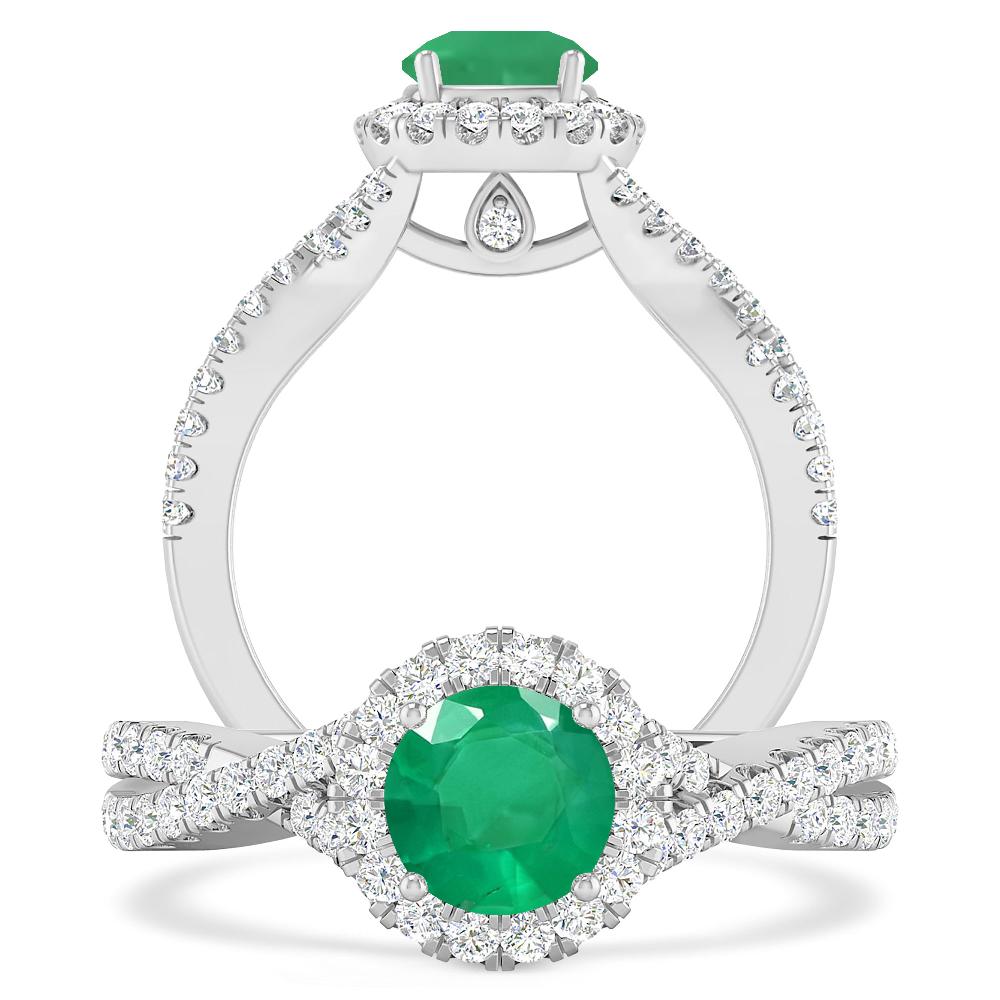 White Gold - Emerald