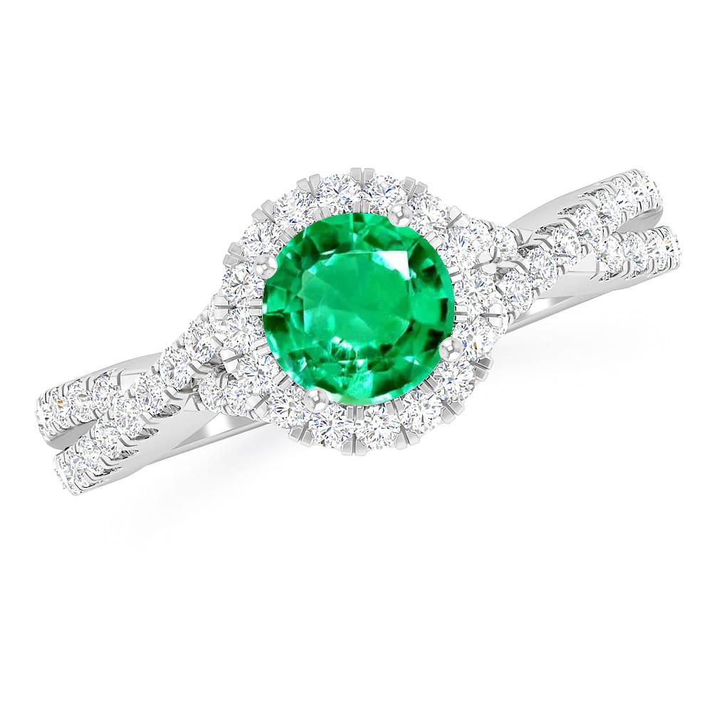 White Gold - Emerald