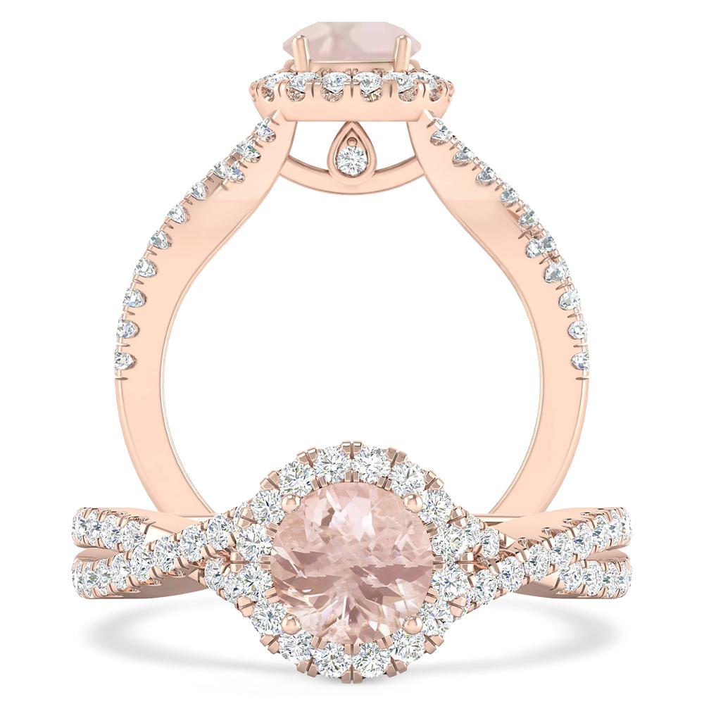 Rose Gold - Morganite