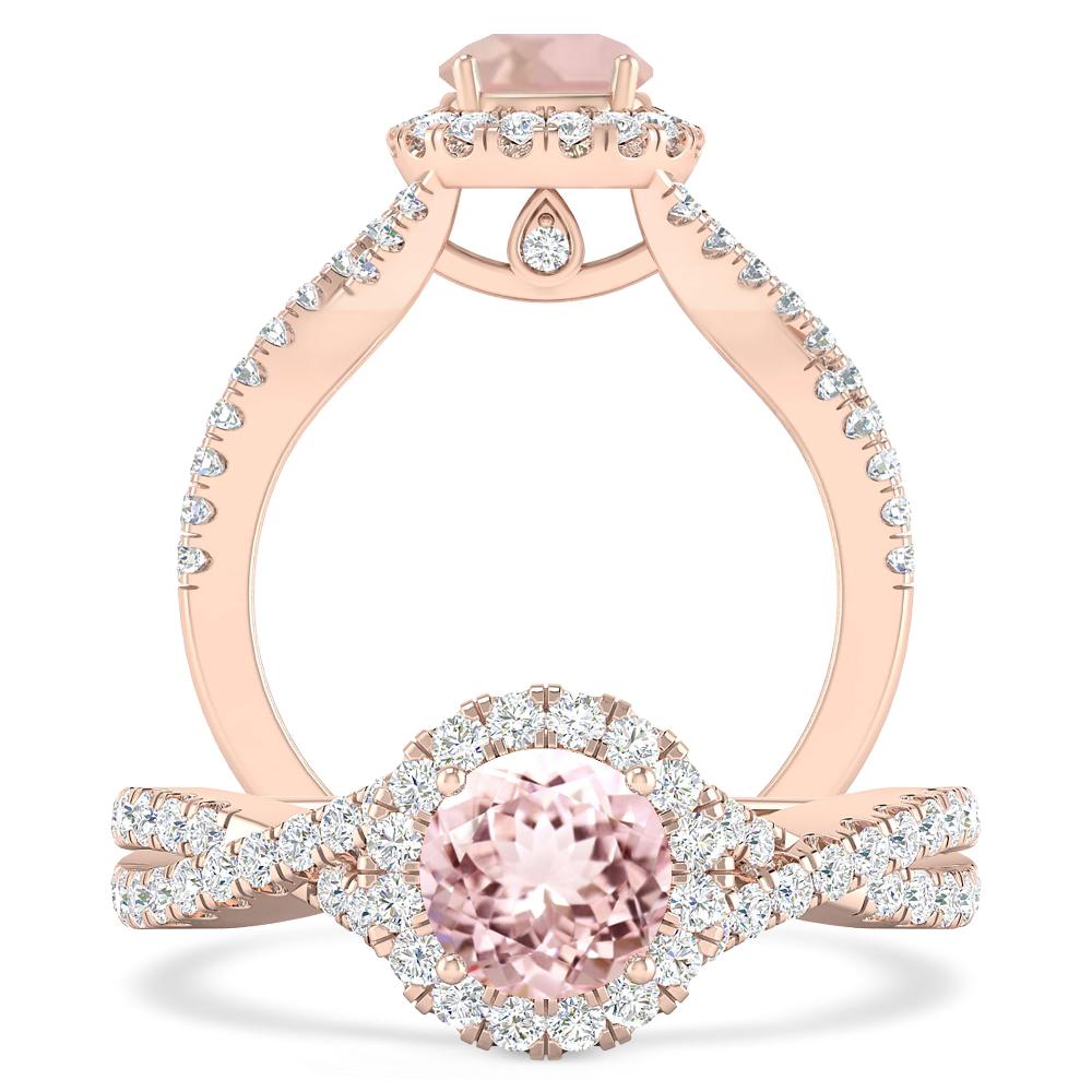 Rose Gold - Morganite