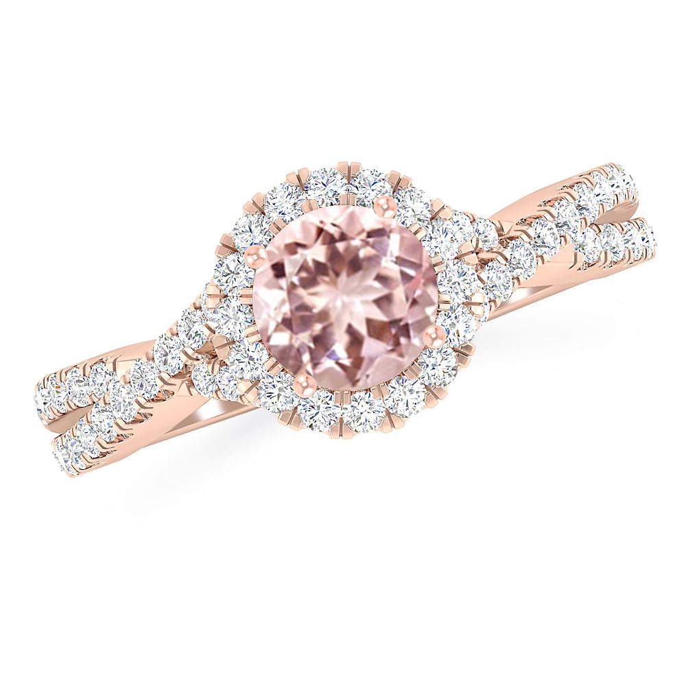 Rose Gold - Morganite