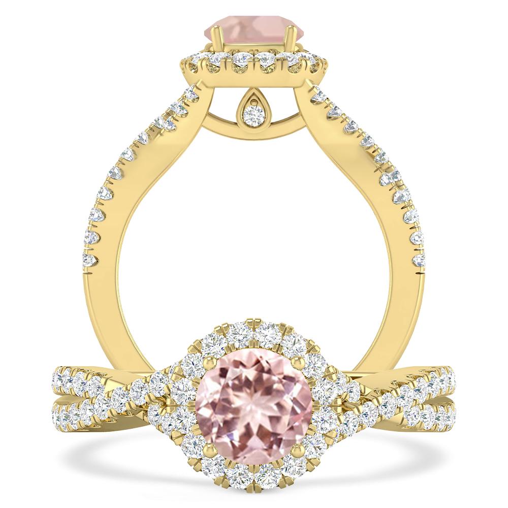 Yellow Gold - Morganite