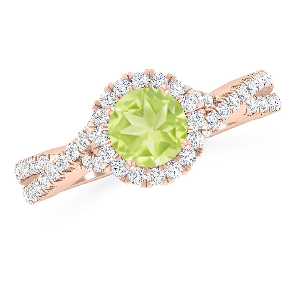 Rose Gold - Peridot