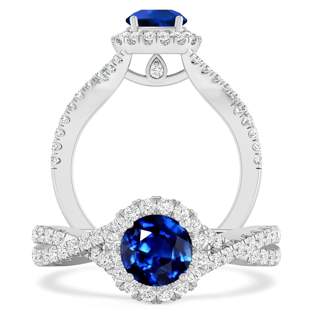 White Gold - Sapphire