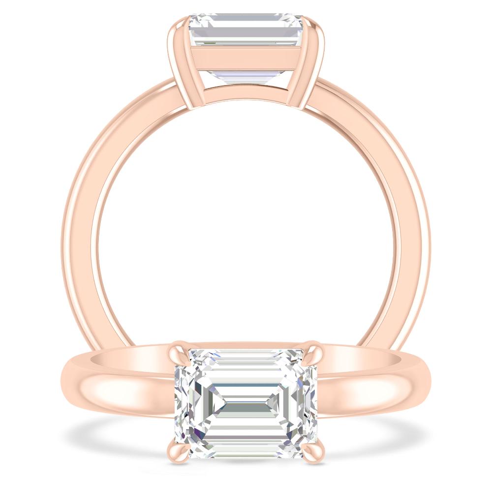 Rose Gold - Emerald