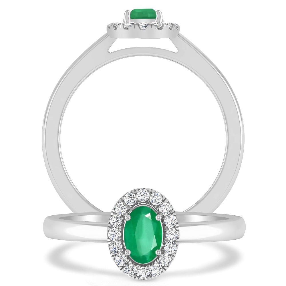 White Gold - Emerald