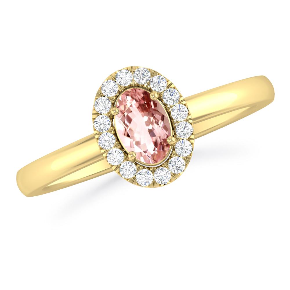 Yellow Gold - Morganite