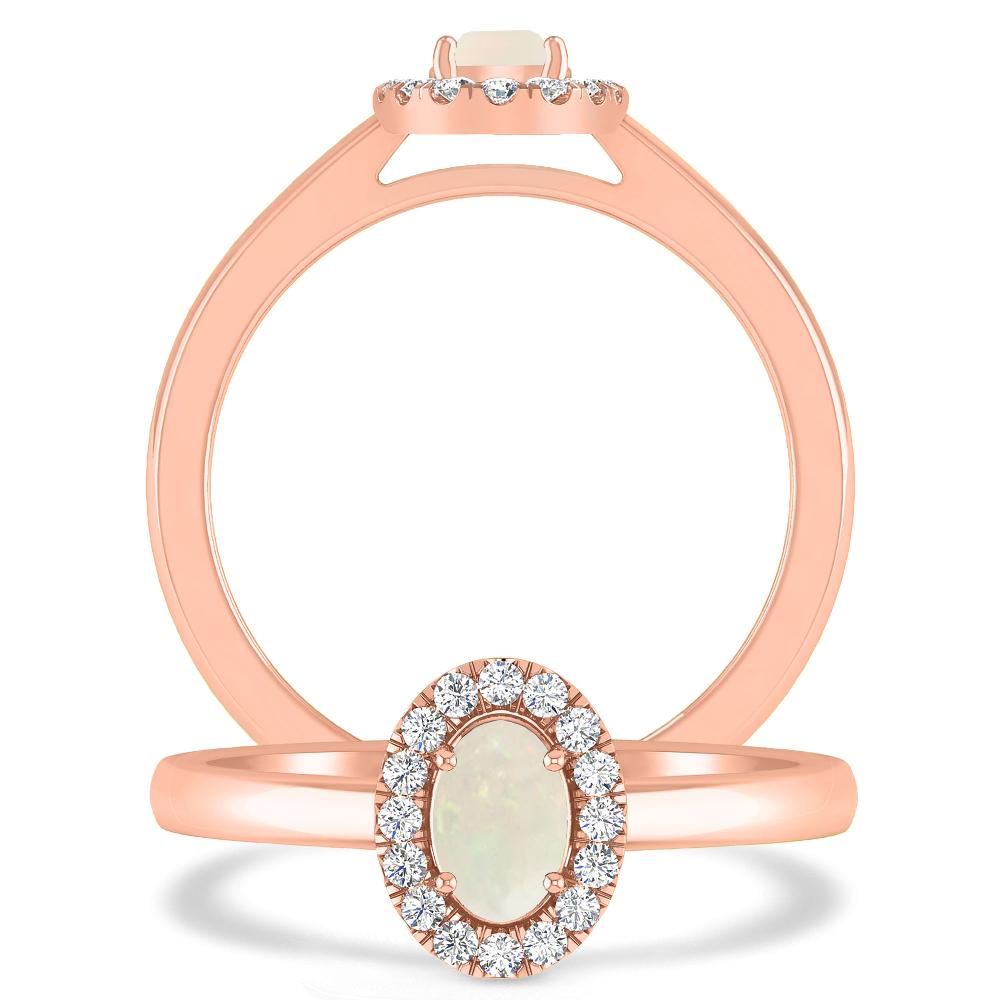 Rose Gold - Opal