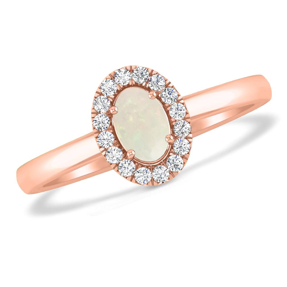 Rose Gold - Opal