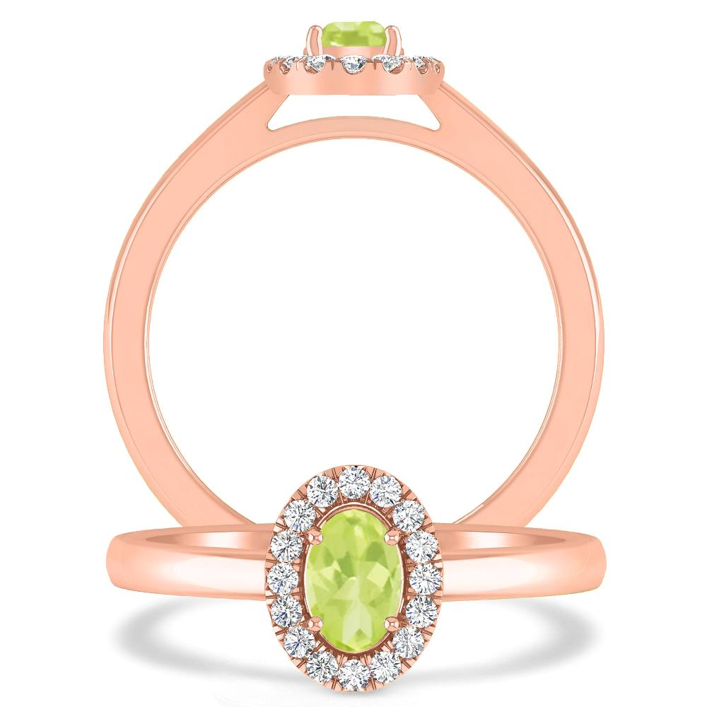 Rose Gold - Peridot